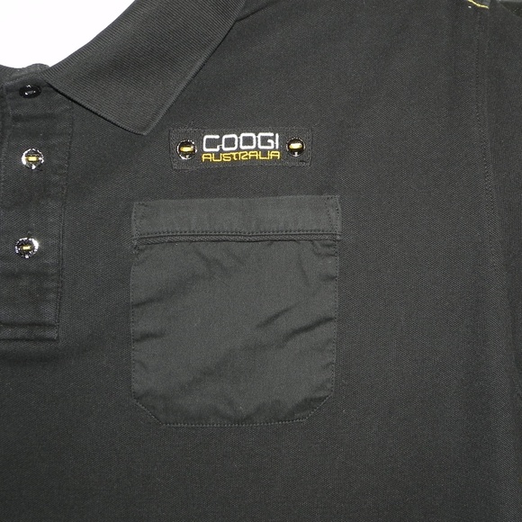 COOGI Australia black / yellow polo Size 4XL - Picture 4 of 8